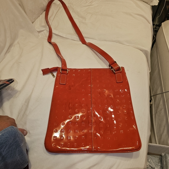 Orange Arcadia Zip Cross Body Bag - Picture 2 of 16